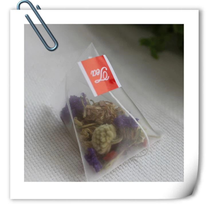 Pyramid Teabag Traditional Chinese Herbal Tea For Weight Loss Detox Tea Bag