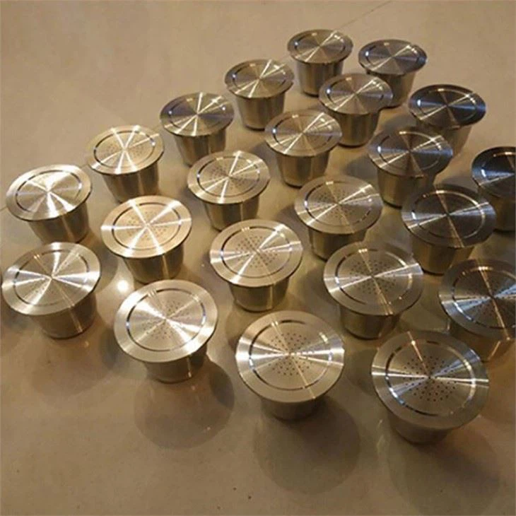 Reusable Compatible With Nespresso Stainless Steel Reusable Filling Coffee Capsules